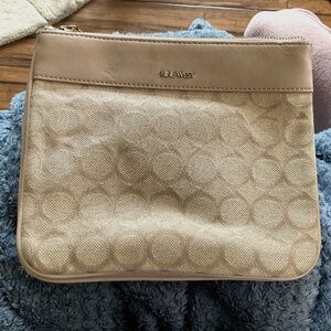 Gold/tan Nine West Purse